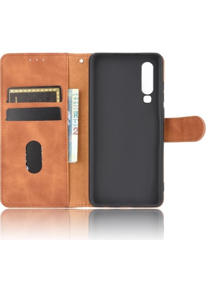 Kart Tutucu Kickstand Koruyucu Kapak Kartı ile Huawei P30 Için Kılıf (Yurt Dışından) indirimleri