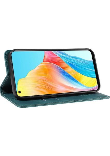Oppo A78 4g Için Kılıf Folio Cüzdan Manyetik Koruyucu Pu Deri (Yurt Dışından) fırsatları