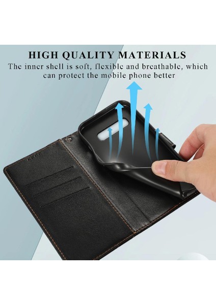 Samsung Galaxy S10 Artı Kickstand Darbeye Şok Üç Için Flip Case (Yurt Dışından) indirimleri