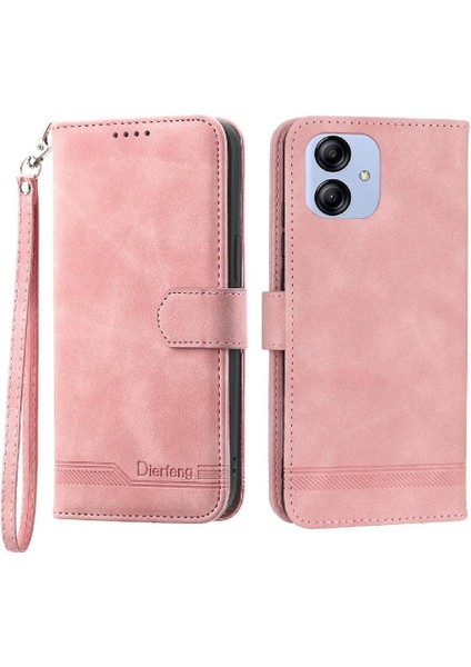 Samsung Galaxy A04E Bileklik Premium Manyetik Kapatma Kartı Için Flip Case (Yurt Dışından) indirimleri