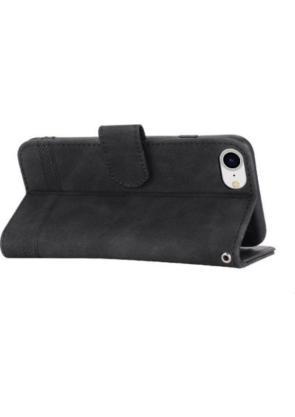 IPhone 6 Için Flip Case Nakit Cep Bileklik Manyetik Kapatma Kart Yuvaları (Yurt Dışından) modelleri