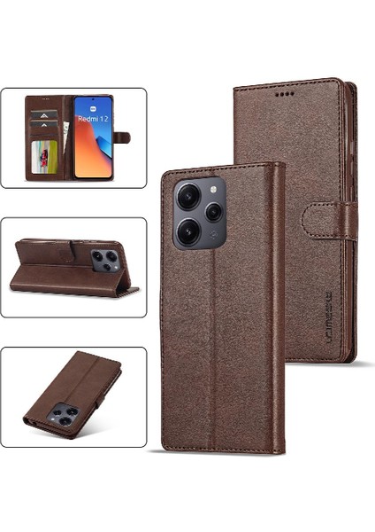 Xiaomi Poco M6 Pro 5g Kart Yuvaları Cüzdan Buzağı Doku Yatay (Yurt Dışından)