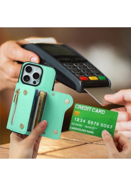 IPhone 11 Için Kılıf Büyük Kapasiteli Hafif Kart Yuvaları Mini Sırt Çantası (Yurt Dışından) indirimleri