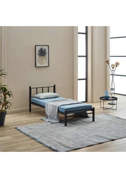 Atlas Tek Kişilik Metal Karyola 90 x 190 -90 x 200