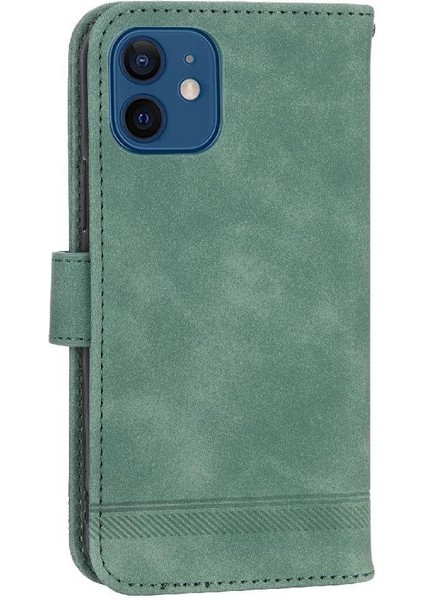 IPhone 12 Için Flip Case Premium Nakit Cep Bileklik Kart Yuvaları Manyetik (Yurt Dışından)