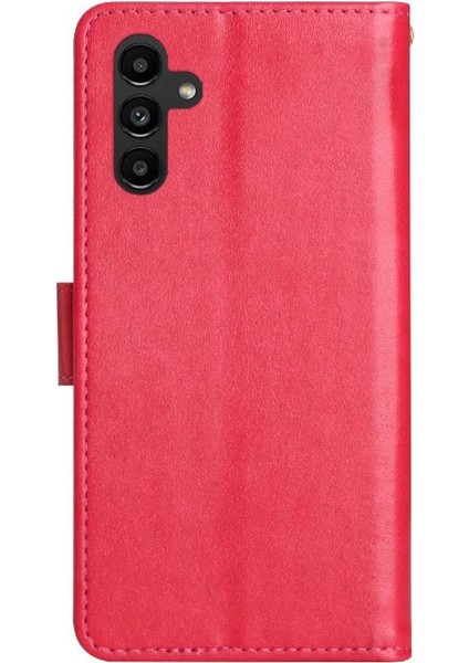 Samsung Galaxy M14 5g Bilek Kayışı Pu Deri Kart Tutucu Için Filp Durumda (Yurt Dışından) fırsatları