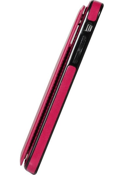 Kart Tutucu Kickstand Çift Manyetik ile IPhone Xs Max Için Cüzdan Kılıf (Yurt Dışından)