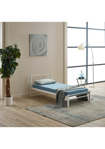 Atlas Tek Kişilik Metal Karyola 90 x 190 -90 x 200