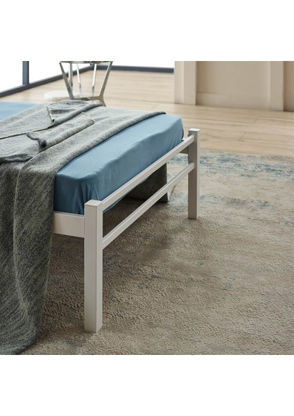 Atlas Tek Kişilik Metal Karyola 90 x 190 -90 x 200