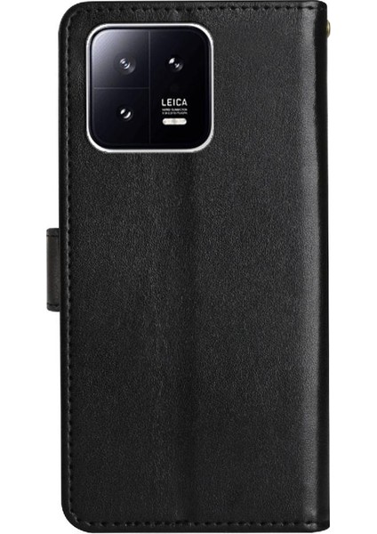 Xiaomi Redmi Not 13 Için Filp Durumda 5g Pu Deri Manyetik Kapatma Kartı (Yurt Dışından)