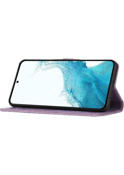 Samsung Galaxy S23 Artı Kart Tutucu Manyetik Kapatma Bilek Için Filp Durumda (Yurt Dışından)