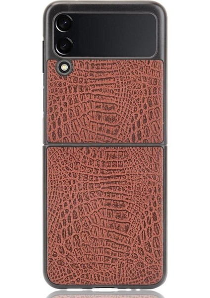 Samsung Galaxy Z Flip 3 5g Uyumluluk Kapak Için Şık Klasik Kılıf (Yurt Dışından)