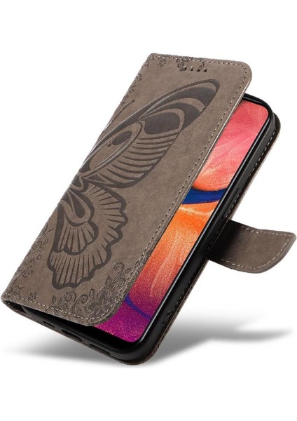 Samsung Galaxy A30 Için Flip CASE/A20 Ayrılabilir El Kayışı (Yurt Dışından)