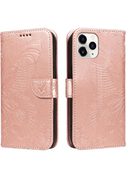 Kredi Kartı Yuvası ile IPhone 11 Pro Max Için Flip Case Ayrılabilir El Yüksek (Yurt Dışından)