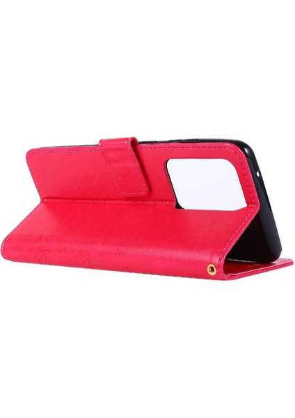 Samsung Galaxy S20 Ultra Kart Tutucu Için Pu Deri Kickstand Durumda (Yurt Dışından)