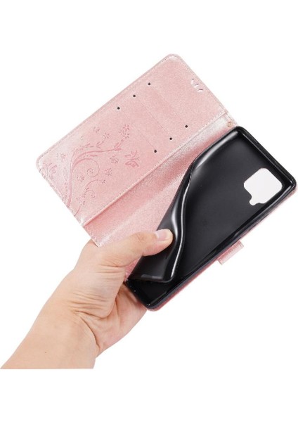 Samsung Galaxy Filp 5g Için Filp Durumda Kart Tutucu Kickstand Bilek Kayışı Pu (Yurt Dışından)