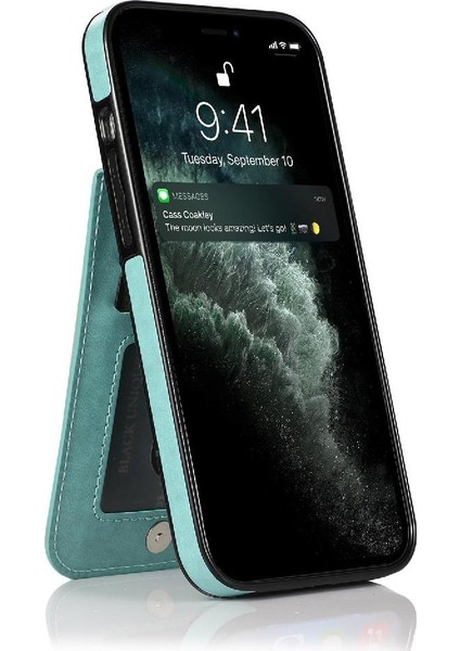 IPhone 12 Pro Max Kart Tutucu Premium Deri Manyetik ile Uyumlu (Yurt Dışından) fırsatları