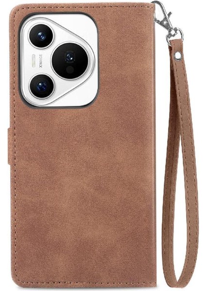 Huawei Pura 70 Flip Fermuar Tarzı Çoklu Kart Yuvası Cüzdan Için Flip Case (Yurt Dışından) indirimleri