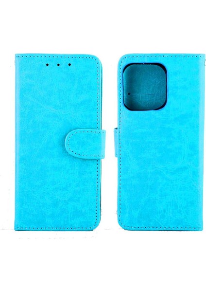 IPhone 13 Için Flip Case Pro Pu Deri Manyetik Kapatma Kickstand Kart (Yurt Dışından)