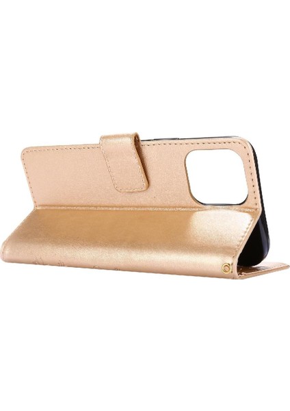 IPhone 13 Için Filp Durumda Pro Max Kickstand Kart Tutucu Pu Deri Bilek (Yurt Dışından) indirimleri