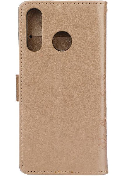 Huawei P30 Lite Bilek Kayışı Kart Tutucu Manyetik Kapatma Pu Için Filp Durumda (Yurt Dışından)