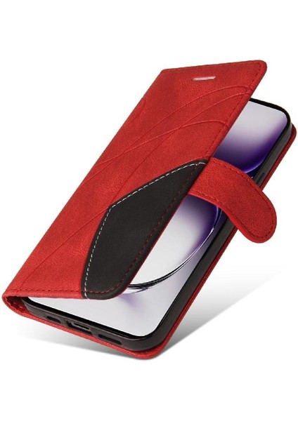Kart Yuvası Standı Rengi ile Oppo Oppo 12 5g Deri Cüzdan Için Flip Case (Yurt Dışından) indirimleri