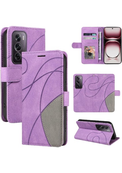 Oppo 12 Pro 5g Için Flip Case Kickstand Koruyucu Flip Folio Kitap (Yurt Dışından)
