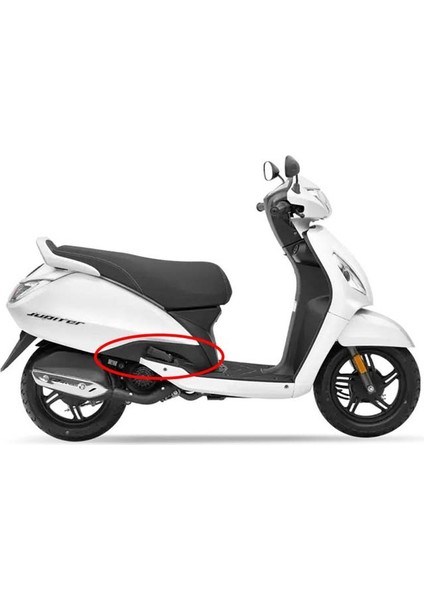 Tvs JUPITER110 2016-2025 Sağ Sele Altı Basamak Üstü Bağlantı Grenajı Paneli Siyah A fiyatları