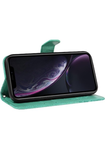 IPhone Xr Deri Kredi Kartı Yuvası El ile Flip Case (Yurt Dışından)