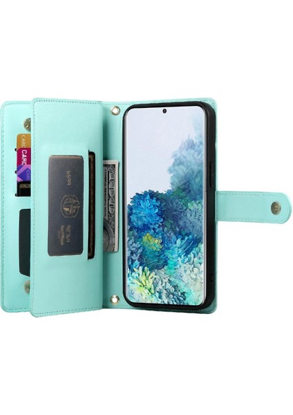Samsung Galaxy S20 Artı Bilek Kayışı Çok Fonksiyonlu Kart Için Flip Case (Yurt Dışından) modelleri