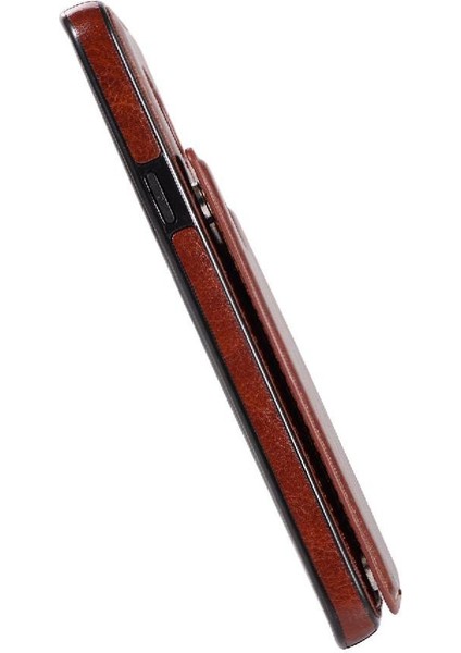 Samsung Galaxy S9 Artı Kart Yuvaları Için Cüzdan Kılıf Kickstand Pu Deri (Yurt Dışından) modelleri
