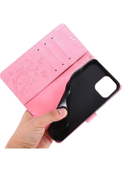 IPhone 13 Için Filp Durumda Pro Max Kickstand Kart Tutucu Pu Deri Bilek (Yurt Dışından) fırsatları