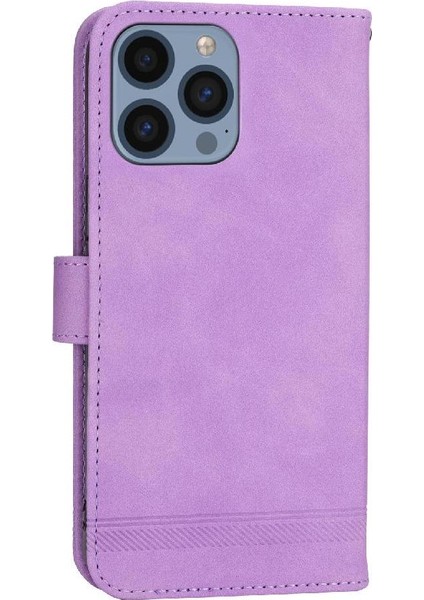 IPhone 14 Pro Nakit Cep Kartı Yuvaları Premium Bileklik Için Flip Case (Yurt Dışından)