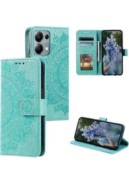 Xiaomi Redmi NOTE13 Pro 4g Alüminyum Metal Logo Karbon Fiber Pu (Yurt Dışından)