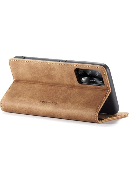 Oppo A74 4g Için Flip CASE/A95 4g Vintage Pu Deri Cüzdan Kılıf Kart Yuvası (Yurt Dışından) indirimleri