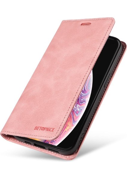 Iphone X/xs Pu Deri Manyetik Koruyucu Folyo Cüzdan (Yurt Dışından)