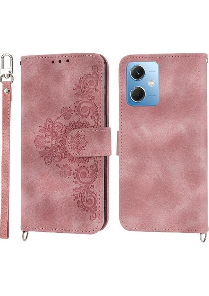 Xiaomi Redmi Not 12 Için Flip Case 4g Bileklik Çoklu Kredi Kartı Yuvaları (Yurt Dışından)