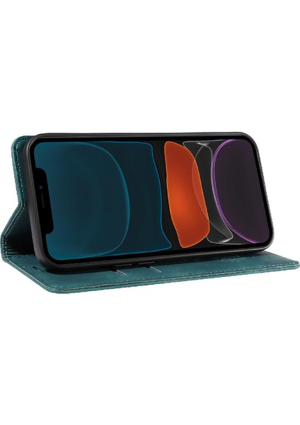 Iphone 12 Için Kılıf Mini Manyetik Koruyucu Pu Deri Folio Cüzdan (Yurt Dışından) modelleri