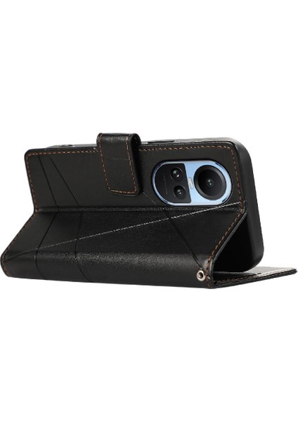 Oppo 10 5g Için Flip Case Darbeye Üç Kart Yuvaları Şok Emici (Yurt Dışından)