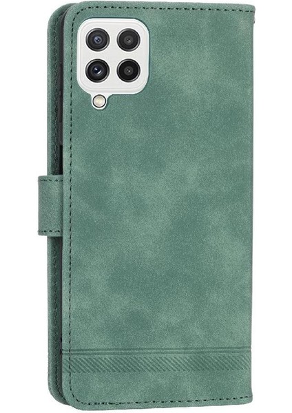 Samsung Galaxy A22 4g Nakit Cep Bileklik Premium Manyetik Için Flip Case (Yurt Dışından)