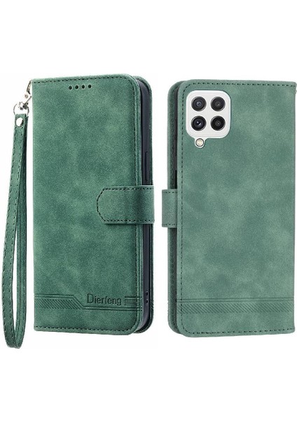 Samsung Galaxy A22 4g Nakit Cep Bileklik Premium Manyetik Için Flip Case (Yurt Dışından)