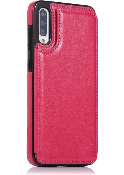 Samsung Galaxy A70 Çift Manyetik Toka Kickstand ile Cüzdan Kılıf (Yurt Dışından) modelleri