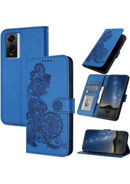 Vıvo Y55S Kickstand Için Flip Case Koruyucu Kart Yuvası Standı ile Pu Flip (Yurt Dışından)
