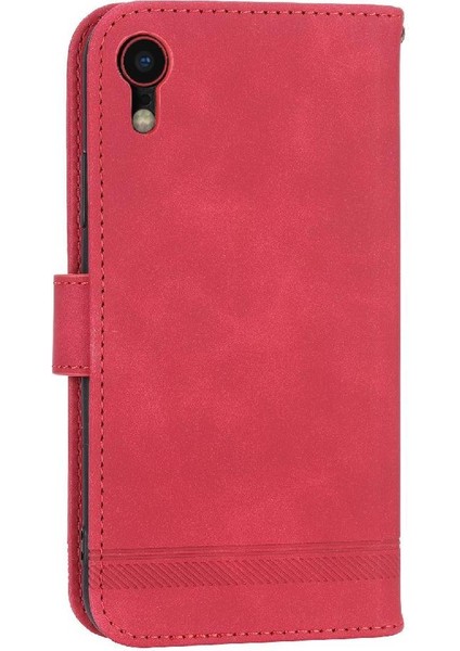 IPhone Xr Kart Yuvaları Premium Manyetik Kapatma Bileklik Için Flip Case (Yurt Dışından)