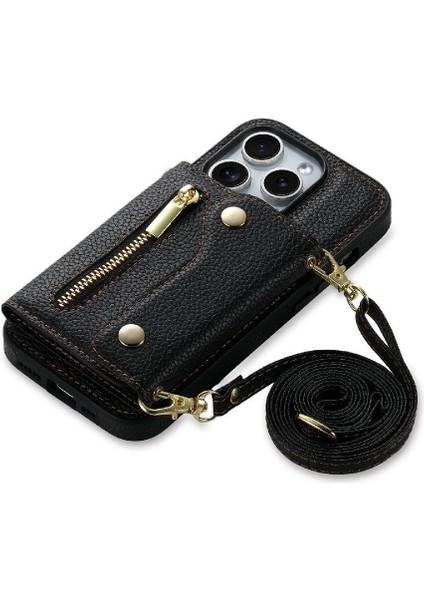 IPhone 11 Için Kılıf Büyük Kapasiteli Hafif Kart Yuvaları Mini Sırt Çantası (Yurt Dışından) modelleri