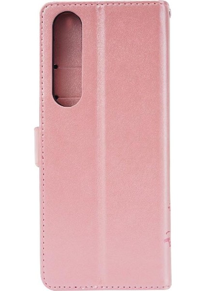 Sony Xperia 1 Iıı Için Filp Durumda Bilek Kayışı Pu Deri Manyetik Kapatma (Yurt Dışından) modelleri