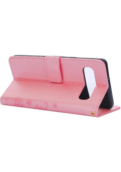 Samsung Galaxy S10 Için Kickstand Durumda Bilek Kayışı Manyetik Kapatma Pu (Yurt Dışından) fiyatları