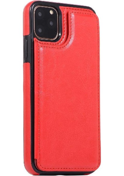 Kart Tutucu Kart Yuvaları Toka ile IPhone 11 Pro Pu Deri Için Cüzdan Kılıf (Yurt Dışından) fiyatları