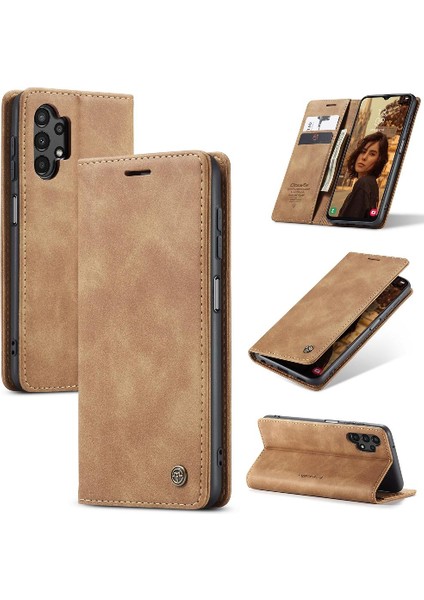 Samsung Galaxy A04S Için Flip CASE/A04/M13 5g Flip Folio Kitap Manyetik Pu (Yurt Dışından)