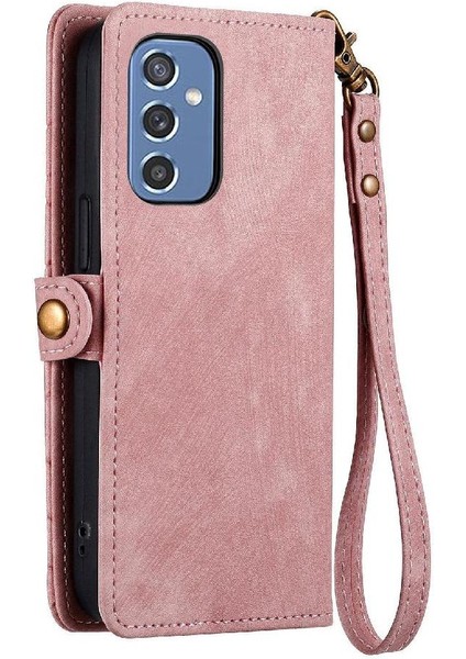 Samsung Galaxy M52 5g Cüzdan Darbeye Basit Iş Için Flip Case (Yurt Dışından)